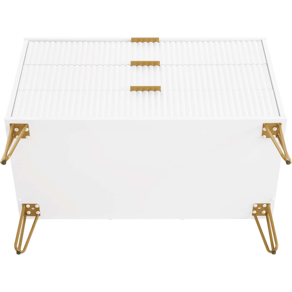 sheridan white dresser   