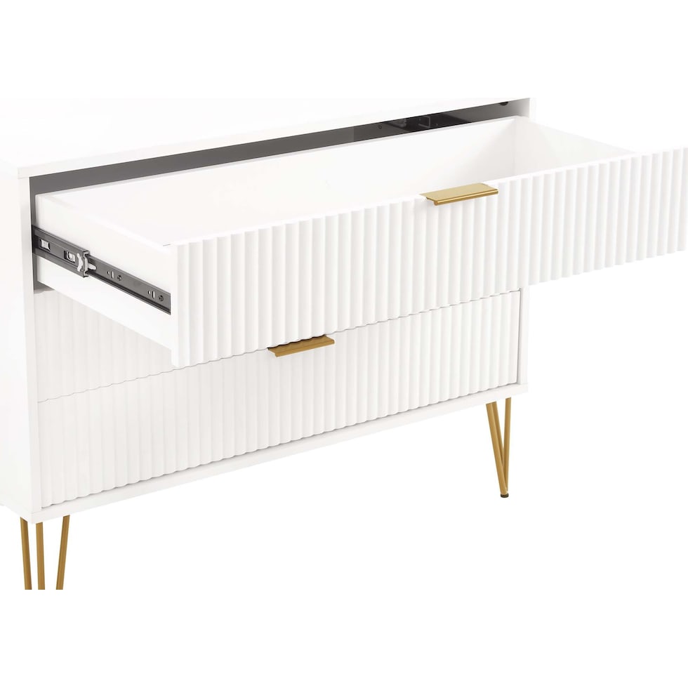 sheridan white dresser   