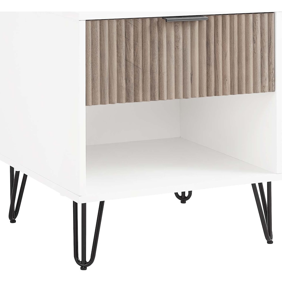 sheridan white gray  pc bedroom   