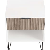 sheridan white gray  pc bedroom   