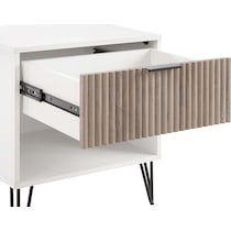 sheridan white gray  pc bedroom   
