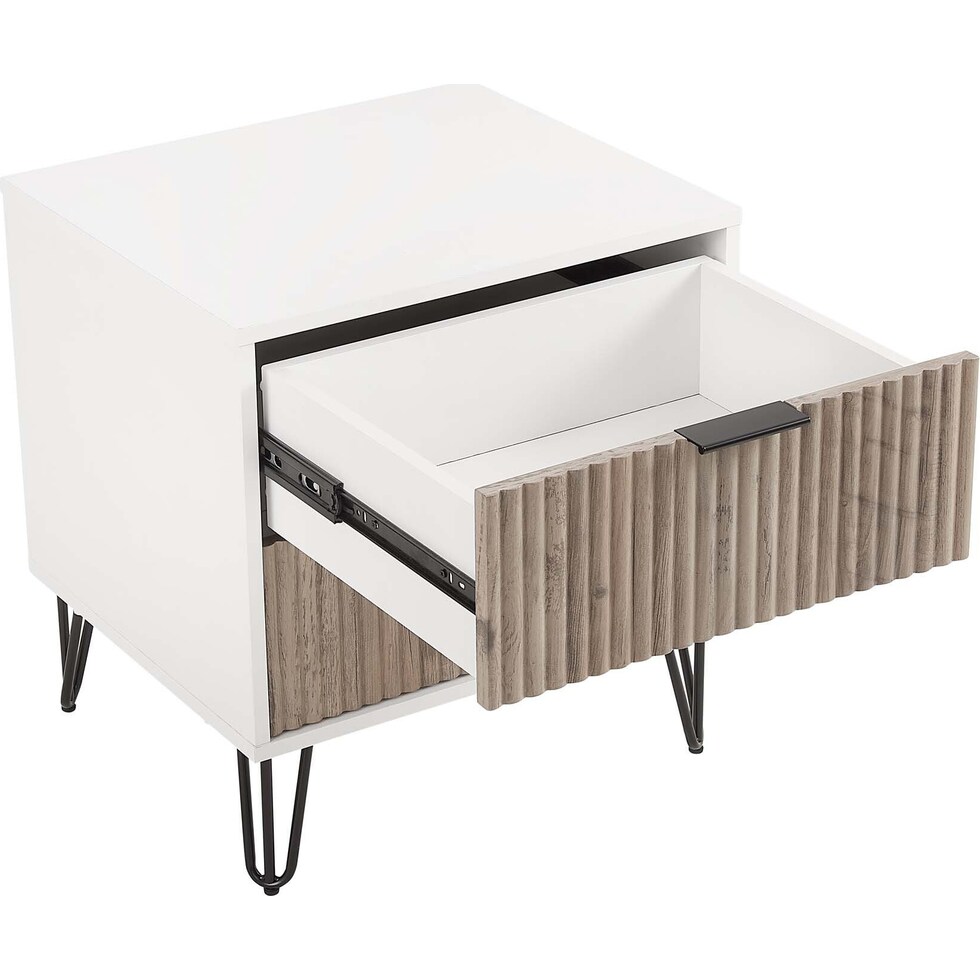 sheridan white gray  pc bedroom   