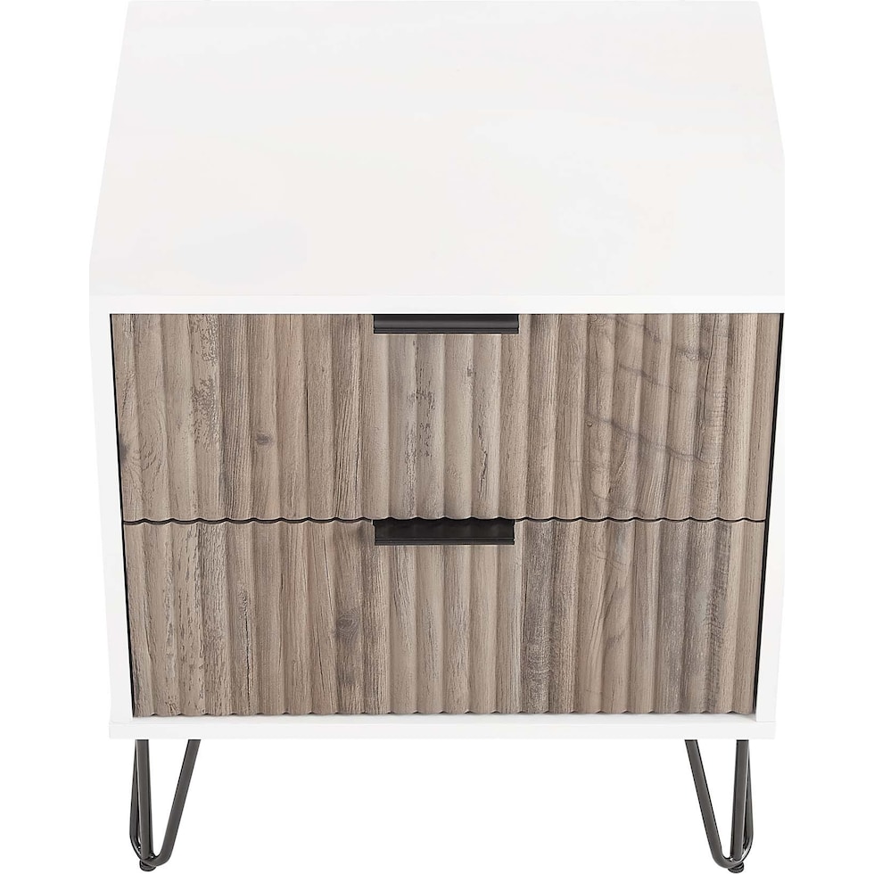 sheridan white gray  pc bedroom   