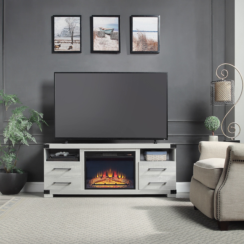 sheryl gray fireplace tv stand   