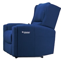 shiatsu blue massage chair   