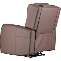 shiatsu dark brown massage chair   