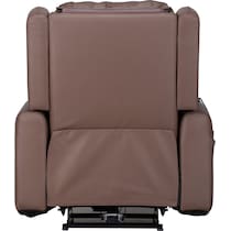 shiatsu dark brown massage chair   