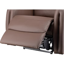 shiatsu dark brown massage chair   