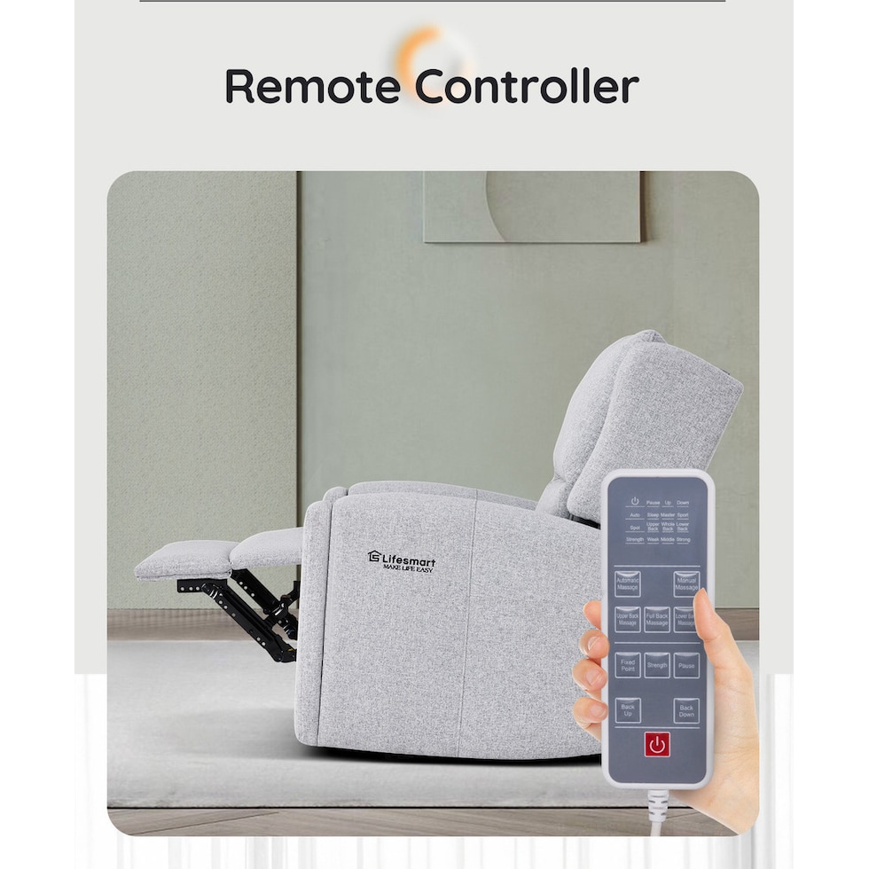 shiatsu gray massage chair   