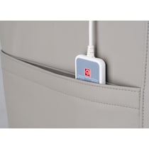 shiatsu gray massage chair   