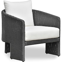shorefront black white outdoor lounge chair   
