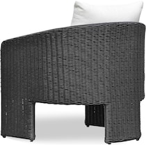 shorefront black white outdoor lounge chair   