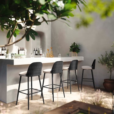 Shorefront Outdoor Stool