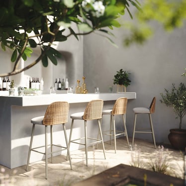Shorefront Outdoor Stool