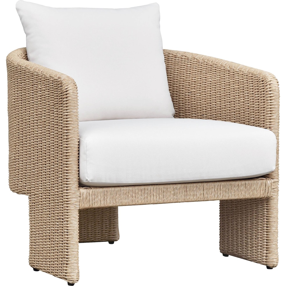 shorefront cream tan outdoor chair   