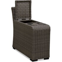 shoreline gray outdoor console   