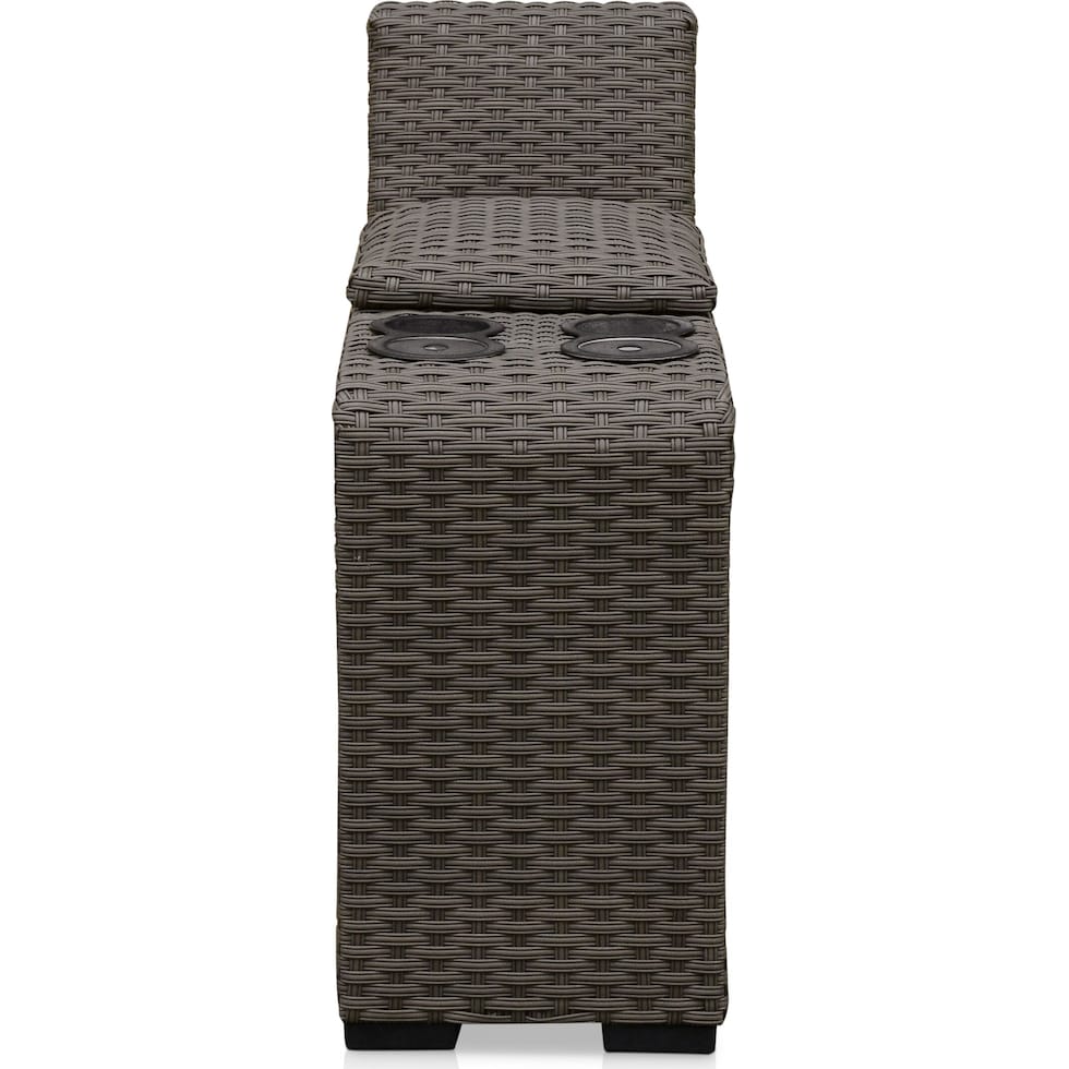 shoreline gray outdoor console   