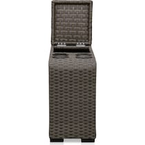 shoreline gray outdoor console   