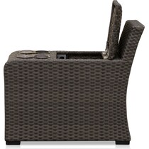 shoreline gray outdoor console   