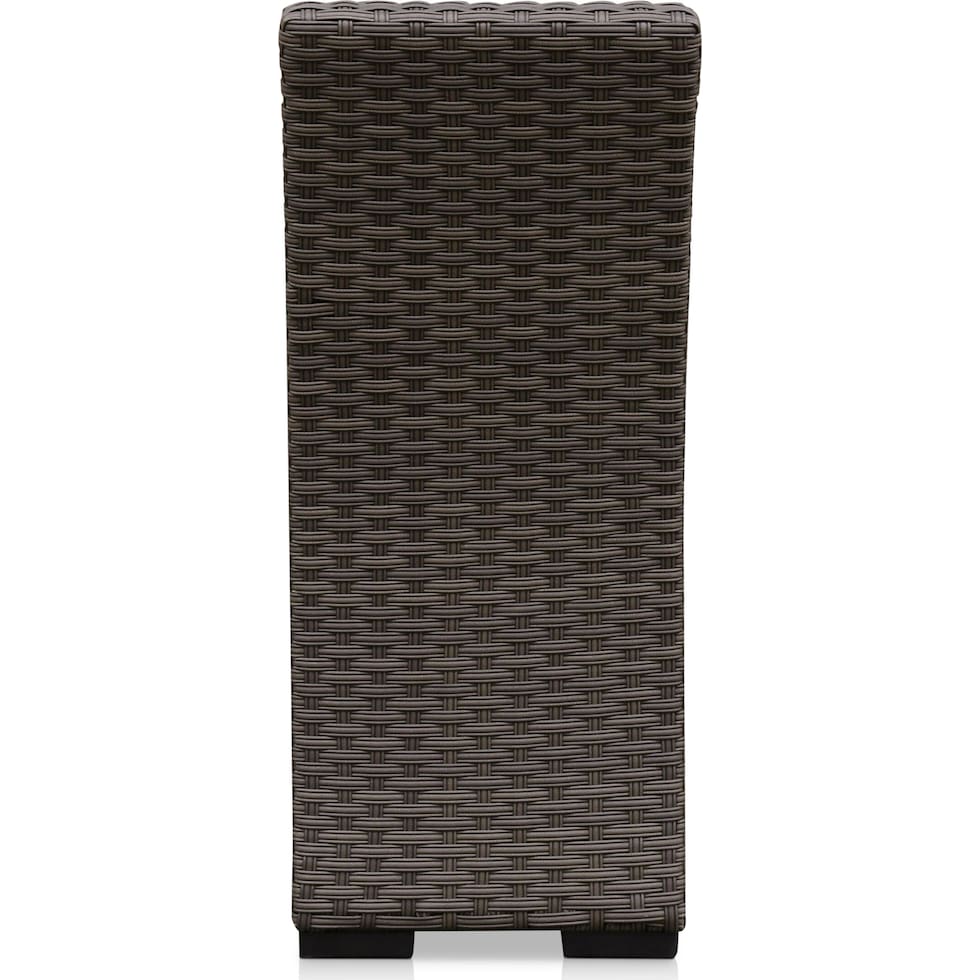 shoreline gray outdoor console   