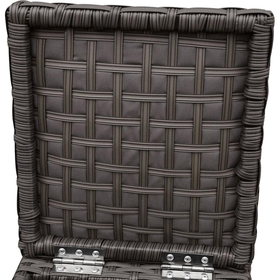 shoreline gray outdoor console   