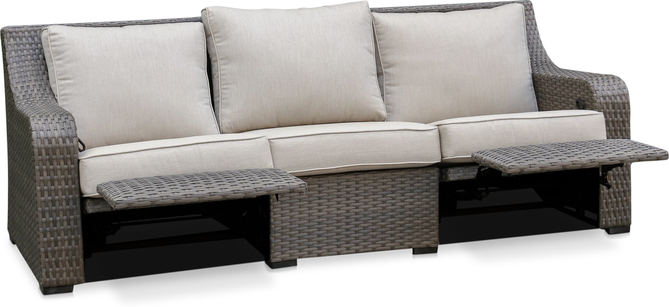 Outdoor deals reclining sectional