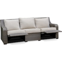 shoreline gray outdoor sofa   