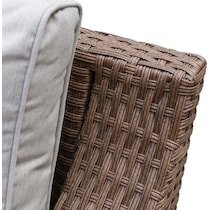 shoreline pecan outdoor chair   