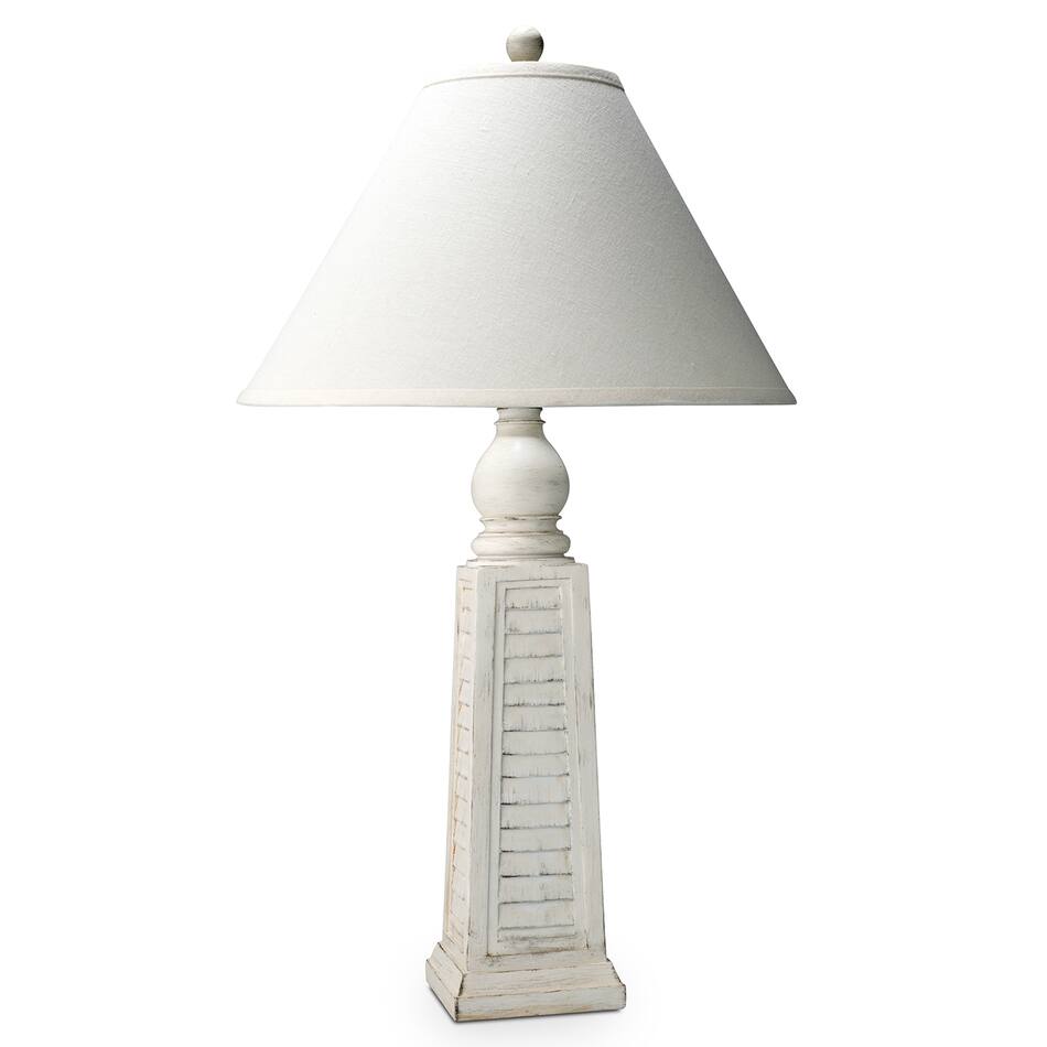 Shutter 31'' Table Lamp American Signature Furniture