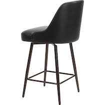 siara black counter height stool   