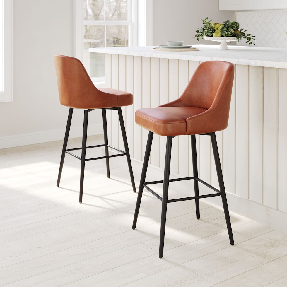 siara light brown bar stool   