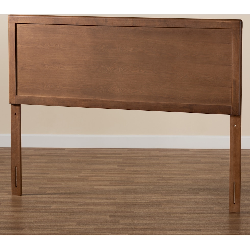 sibyl dark brown queen headboard   