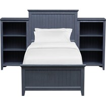 sidney blue  pc twin bedroom   