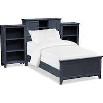 sidney blue  pc twin bedroom   