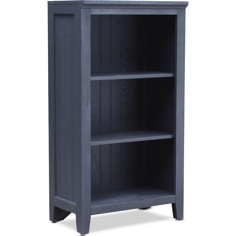 sidney blue bookcase   