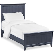 sidney blue full bed   