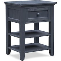 sidney blue nightstand   