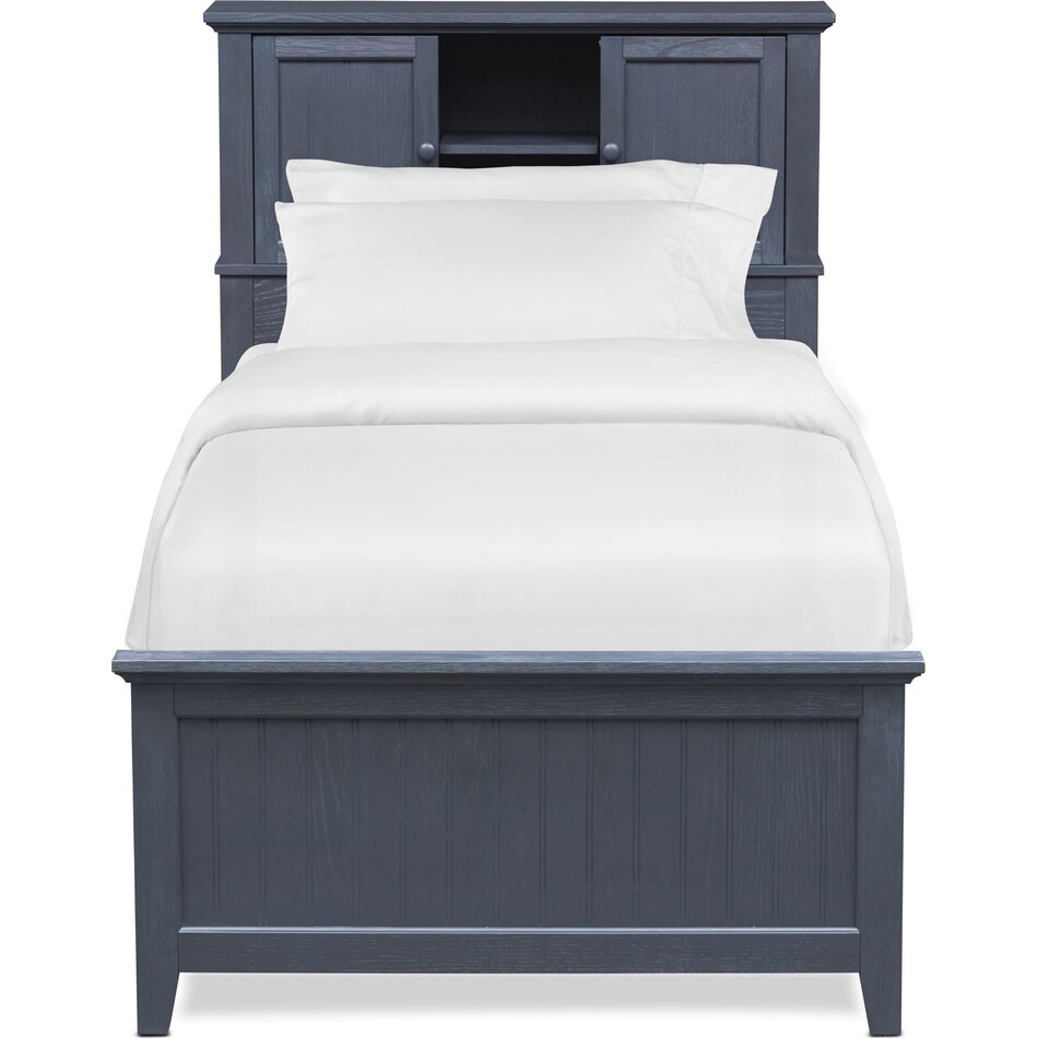 sidney blue twin bed   