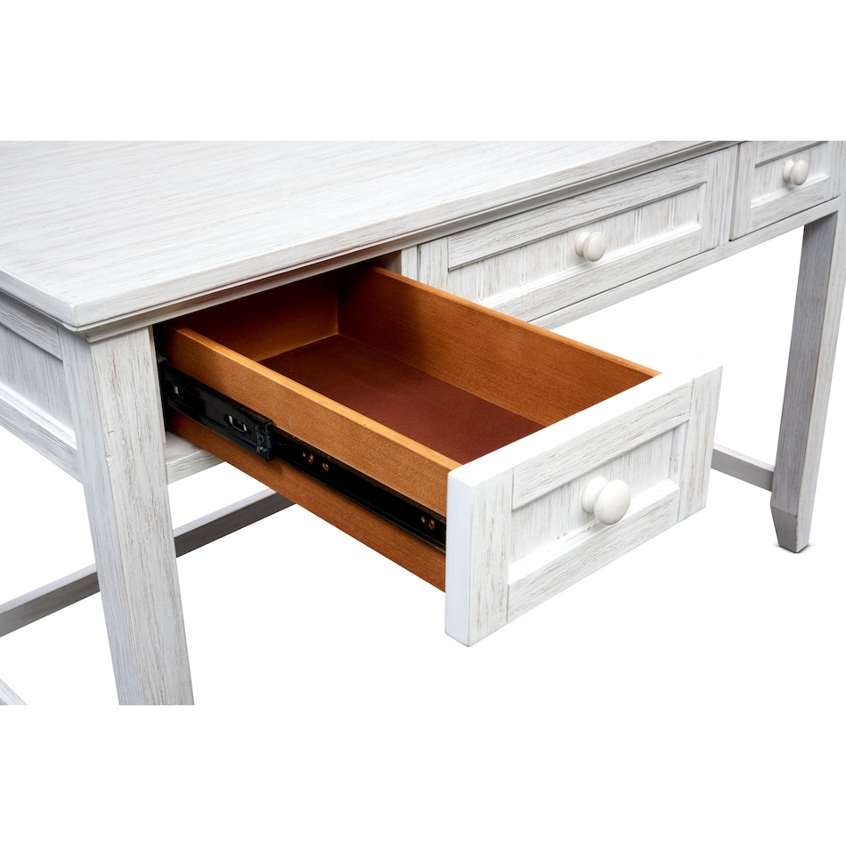 sidney white desk & hutch   