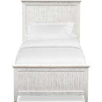 sidney white full bed   