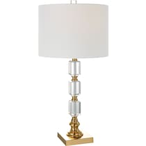 sidora gold table lamp   