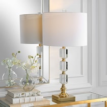 sidora gold table lamp   