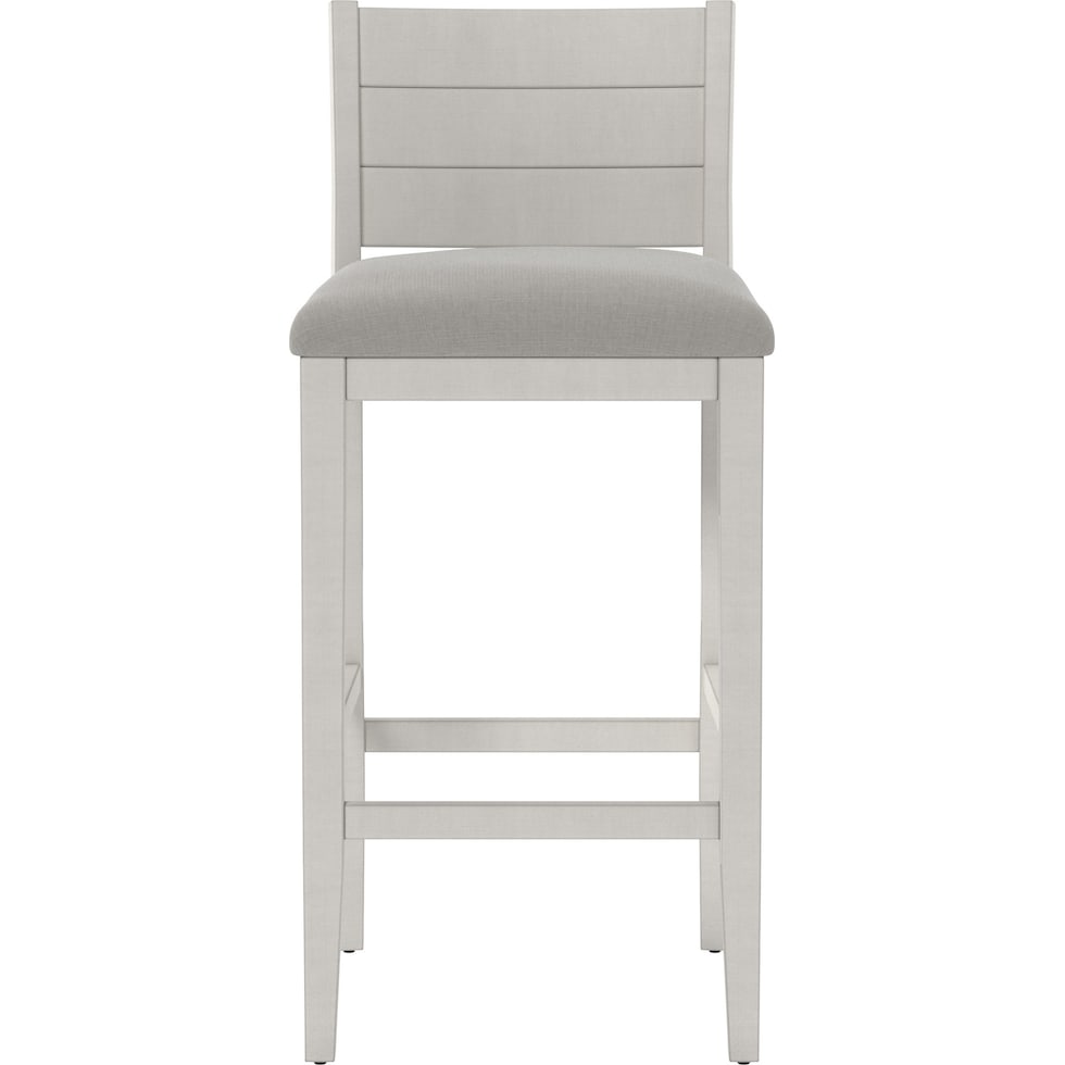 siena white bar stool   