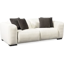 sierra white  pc power reclining sofa   