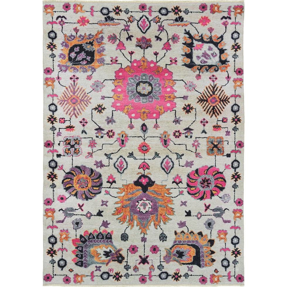 sigmund multicolor area rug  x    