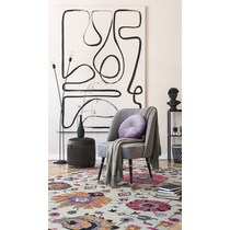 sigmund multicolor area rug  x    