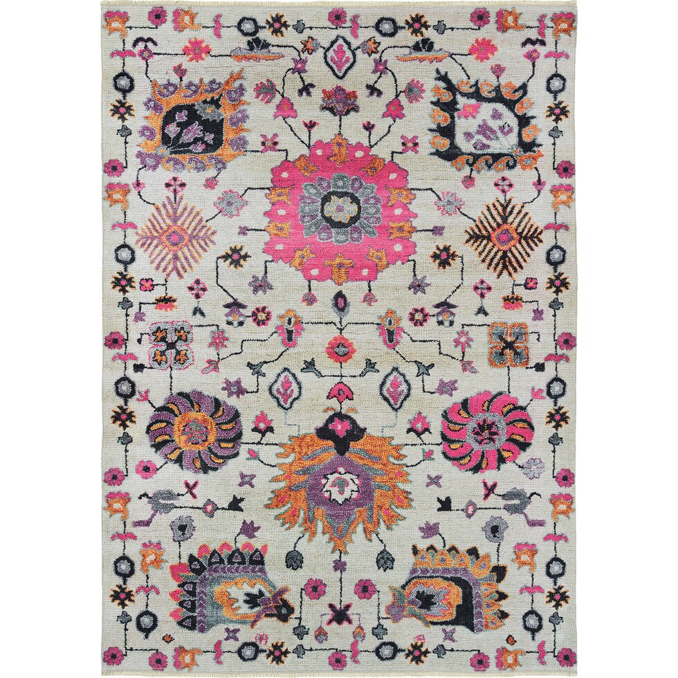 sigmund multicolor area rug  x    