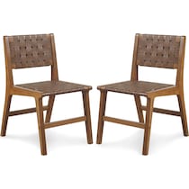 sikora light brown dining chair   