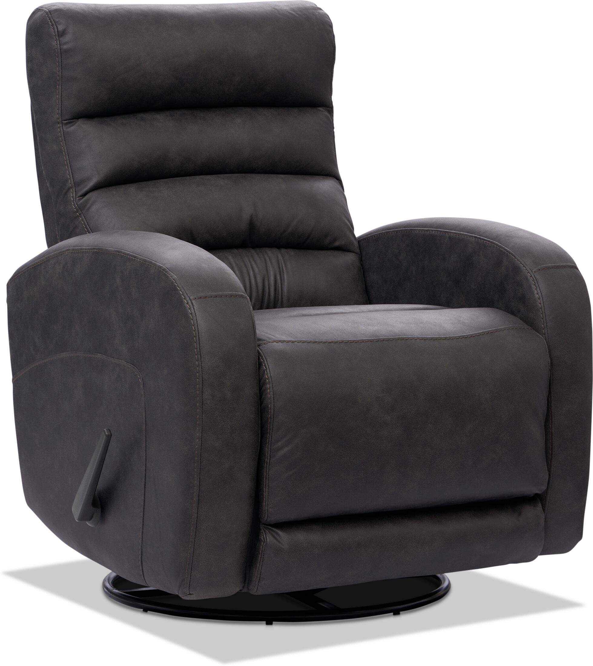 Grey manual recliner discount chair