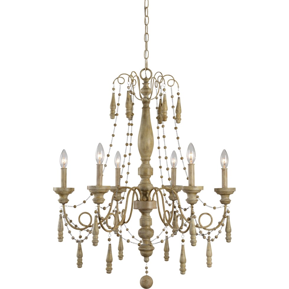 silvana light brown chandelier   